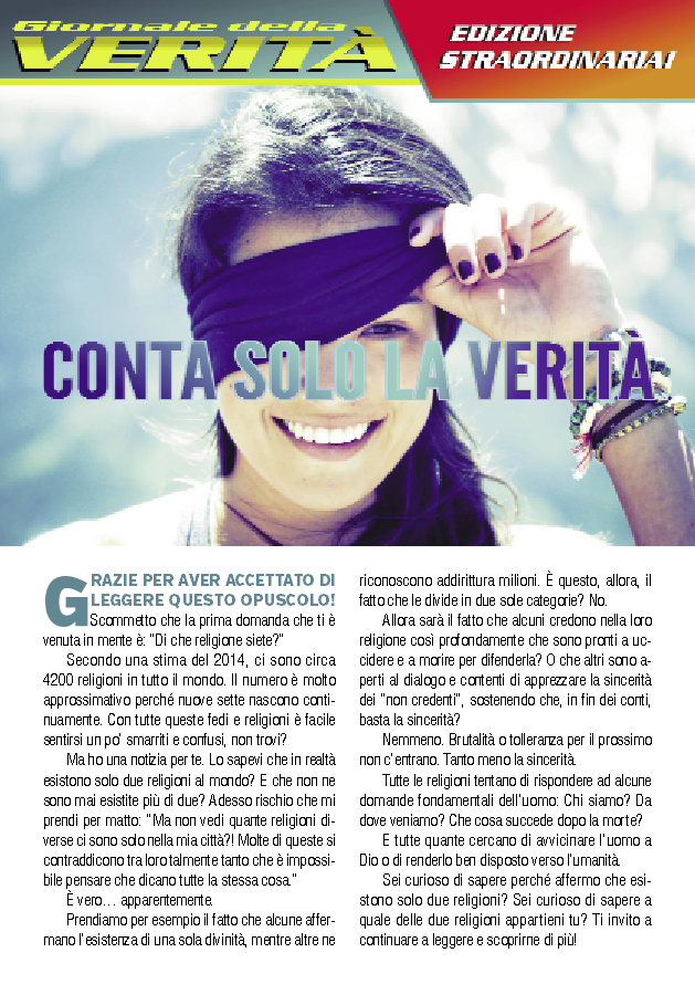 Conta solo la verità