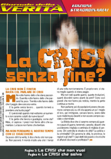 La crisi senza fine